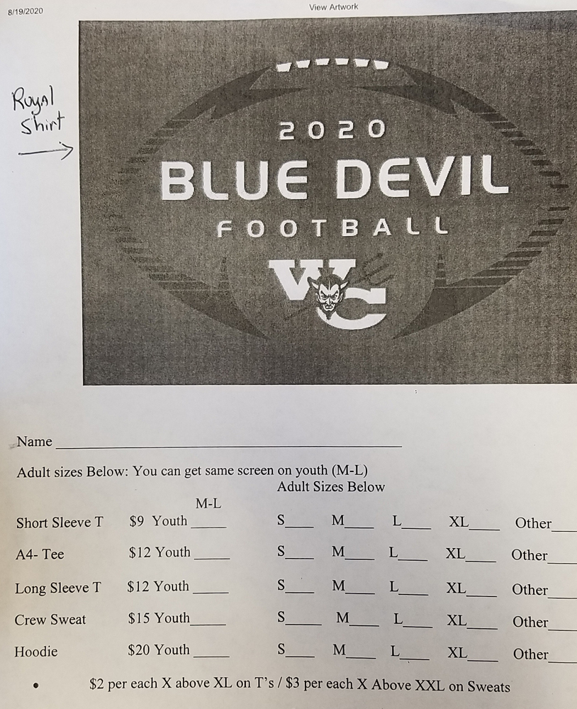 FB Shirt Order - Last Call