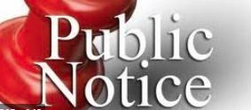 Public Hearing  Notice